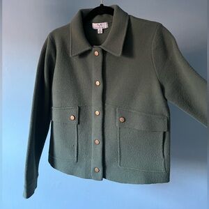 Magaschoni waist length soft jacket